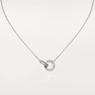 Love halskæde, diamantbelagt – hvidguld, diamanter – Cartier Love halskæde, diamantbelagt – hvidguld, diamanter – Cartier