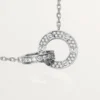 Love halskæde, diamantbelagt – hvidguld, diamanter – Cartier Love halskæde, diamantbelagt – hvidguld, diamanter – Cartier