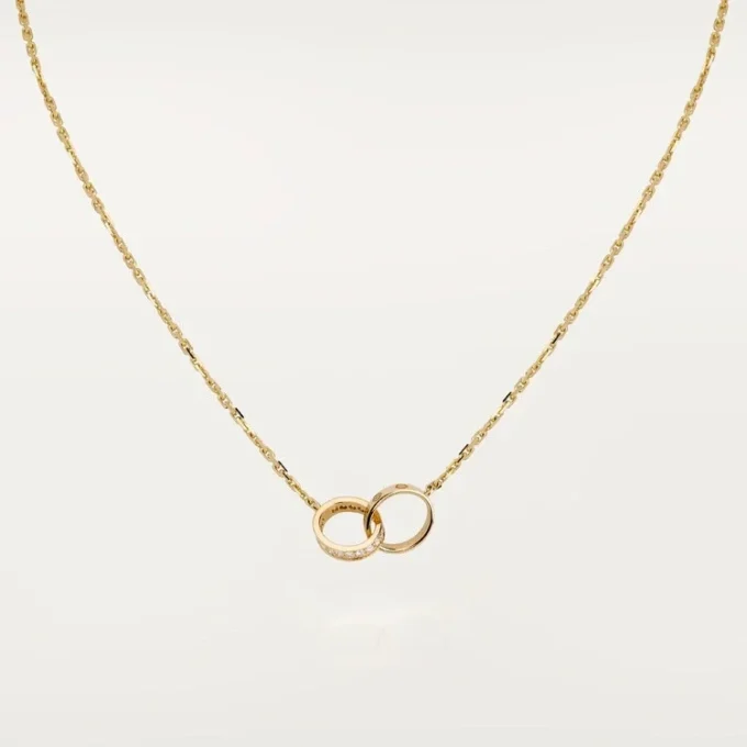 Love halskæde, diamanter – gult guld, diamanter – Cartier Love halskæde, diamanter – gult guld, diamanter – Cartier