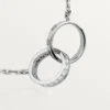 Love halskæde, diamanter – hvidguld, diamanter – Cartier Love halskæde, diamanter – hvidguld, diamanter – Cartier
