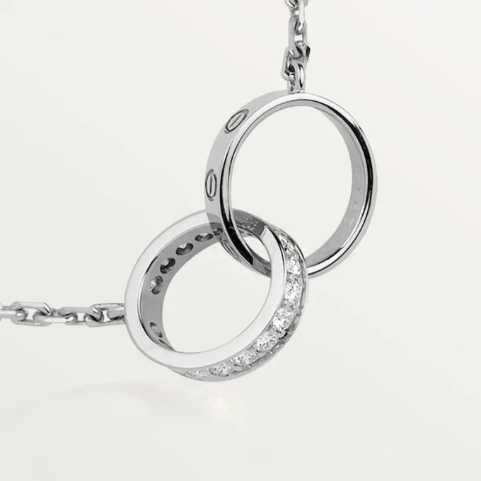 Love halskæde, diamanter – hvidguld, diamanter – Cartier Love halskæde, diamanter – hvidguld, diamanter – Cartier