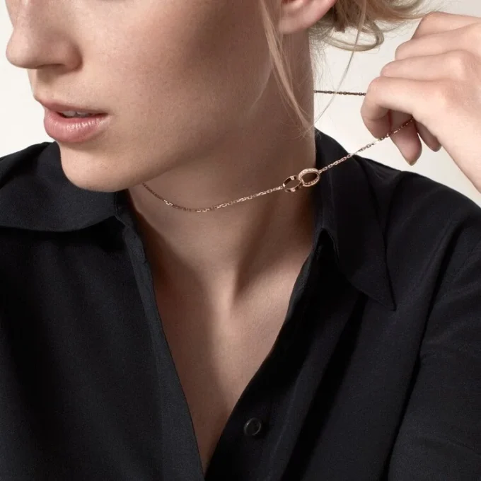 Love halskæde, diamanter – rosaguld, diamanter – Cartier Love halskæde, diamanter – rosaguld, diamanter – Cartier