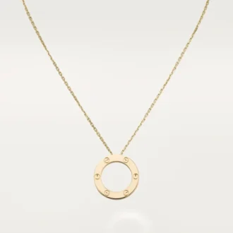 Love halskæde – gult guld – Cartier