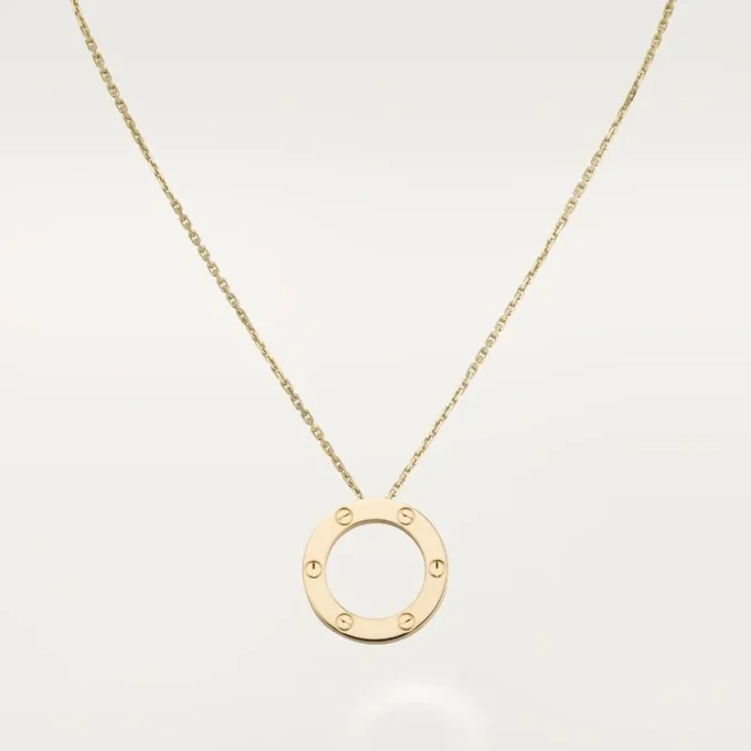 Love halskæde – gult guld – Cartier Love halskæde – gult guld – Cartier