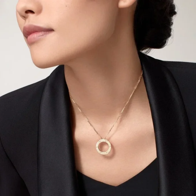 Love halskæde – gult guld – Cartier Love halskæde – gult guld – Cartier