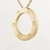 Love halskæde – gult guld – Cartier Love halskæde – gult guld – Cartier