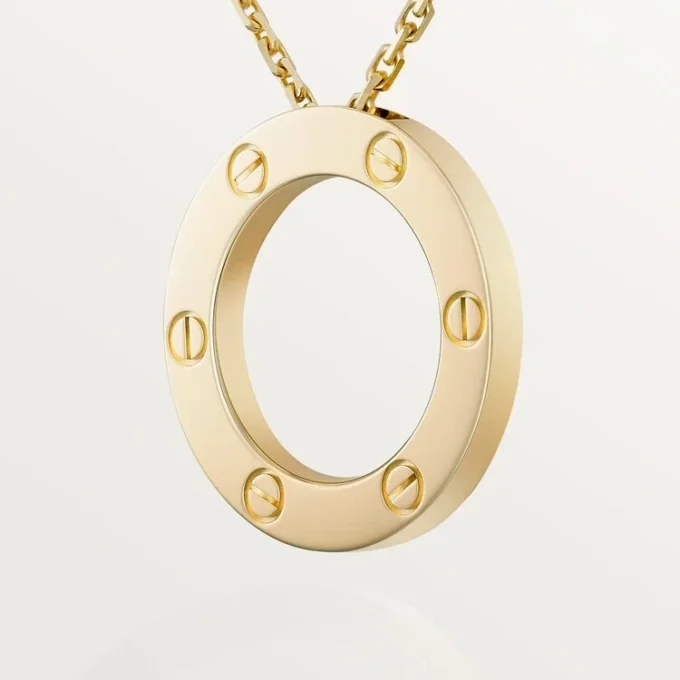 Love halskæde – gult guld – Cartier Love halskæde – gult guld – Cartier