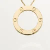 Love halskæde – gult guld – Cartier Love halskæde – gult guld – Cartier