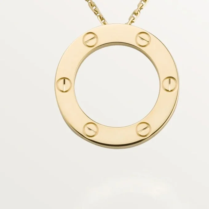 Love halskæde – gult guld – Cartier Love halskæde – gult guld – Cartier