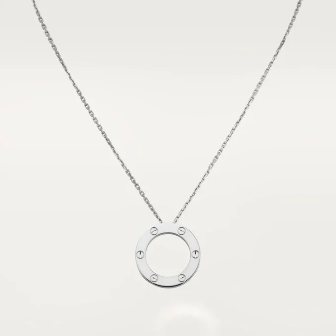 Love halskæde – hvidguld – Cartier Love halskæde – hvidguld – Cartier