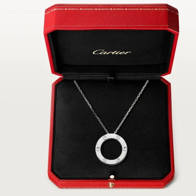Love halskæde – hvidguld – Cartier Love halskæde – hvidguld – Cartier