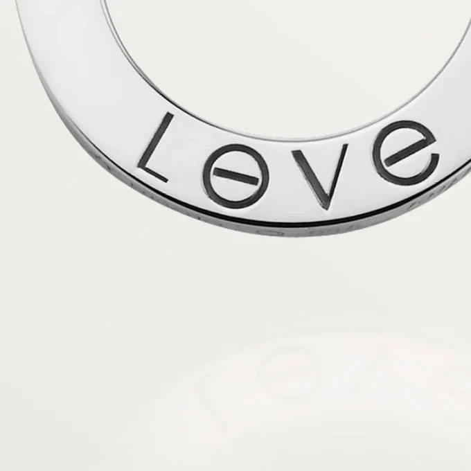 Love halskæde – hvidguld – Cartier Love halskæde – hvidguld – Cartier