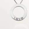 Love halskæde – hvidguld – Cartier Love halskæde – hvidguld – Cartier