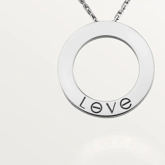 Love halskæde – hvidguld – Cartier Love halskæde – hvidguld – Cartier