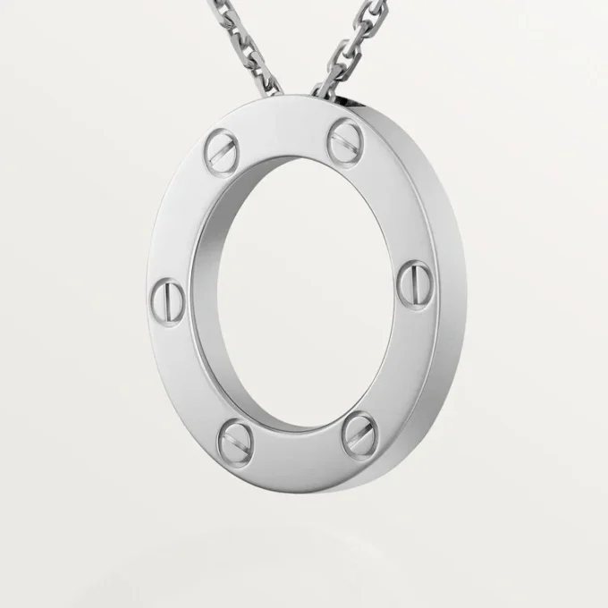 Love halskæde – hvidguld – Cartier Love halskæde – hvidguld – Cartier