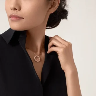 Love-halskæde – rosa guld, diamanter – Cartier Love-halskæde – rosa guld, diamanter – Cartier