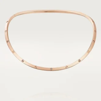 Love halskæde – rosaguld, diamant – Cartier Love halskæde – rosaguld, diamant – Cartier