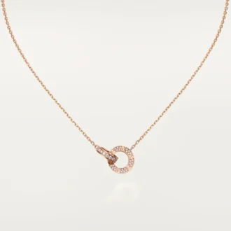 Love halskæde – rosaguld, diamanter – Cartier Love halskæde – rosaguld, diamanter – Cartier
