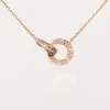 Love halskæde – rosaguld, diamanter – Cartier Love halskæde – rosaguld, diamanter – Cartier
