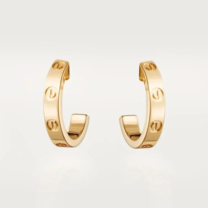 Love Hoop øreringe – gult guld, lille model | Cartier Us Love Hoop øreringe – gult guld, lille model | Cartier Us