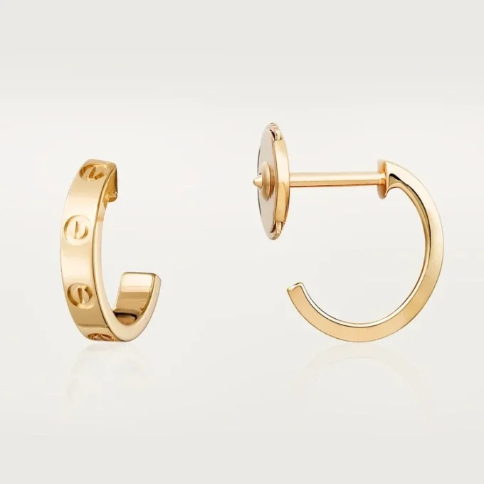 Love Hoop øreringe – gult guld, lille model | Cartier Us Love Hoop øreringe – gult guld, lille model | Cartier Us