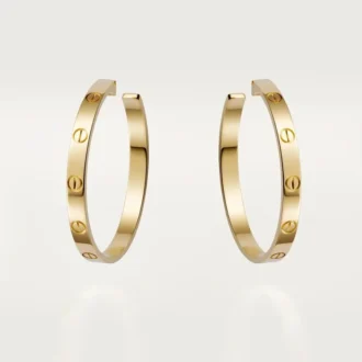 Love øreringe – gult guld – Cartier
