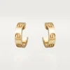 Love øreringe – gult guld – Cartier Love øreringe – gult guld – Cartier