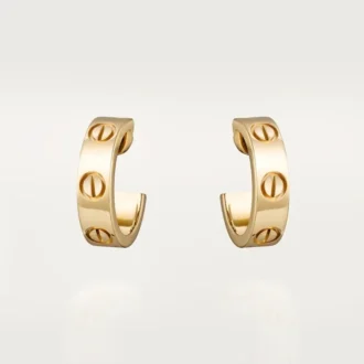 Love øreringe – gult guld – Cartier Love øreringe – gult guld – Cartier