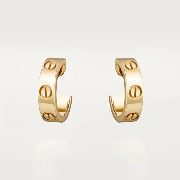 Love øreringe – gult guld – Cartier Love øreringe – gult guld – Cartier