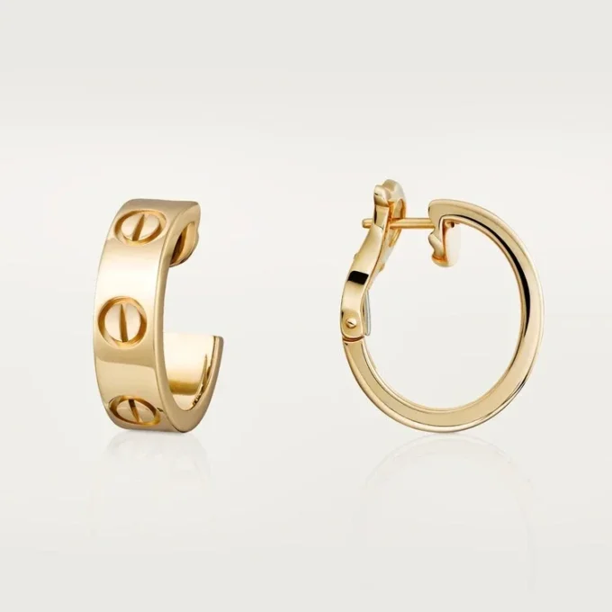 Love øreringe – gult guld – Cartier Love øreringe – gult guld – Cartier