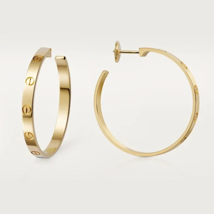 Love øreringe – gult guld – Cartier Love øreringe – gult guld – Cartier