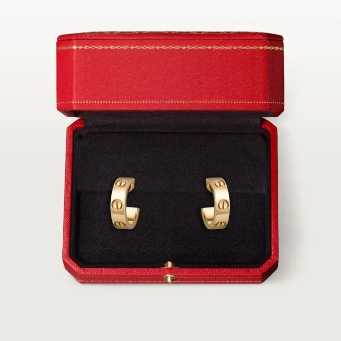 Love øreringe – gult guld – Cartier Love øreringe – gult guld – Cartier