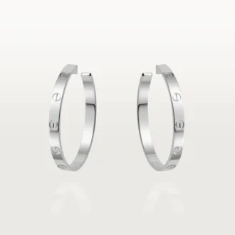 Love øreringe – hvidguld – Cartier