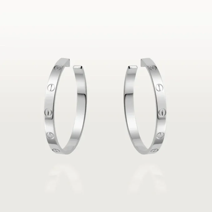 Love øreringe – hvidguld – Cartier Love øreringe – hvidguld – Cartier