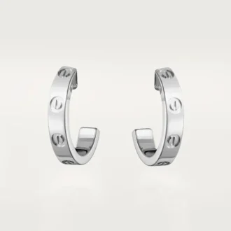 Love øreringe – hvidguld – Cartier
