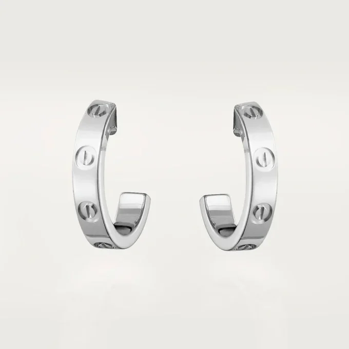 Love øreringe – hvidguld – Cartier Love øreringe – hvidguld – Cartier