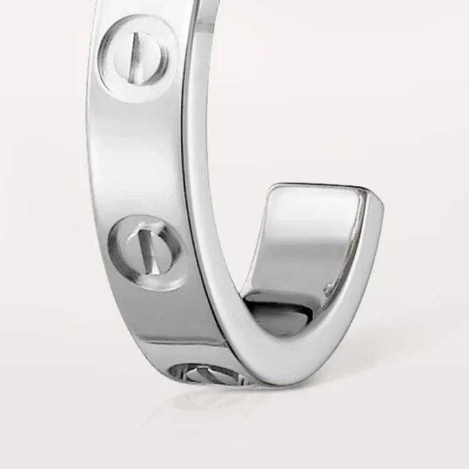 Love øreringe – hvidguld – Cartier Love øreringe – hvidguld – Cartier