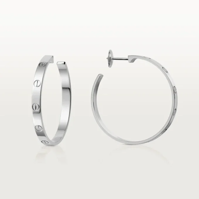 Love øreringe – hvidguld – Cartier Love øreringe – hvidguld – Cartier
