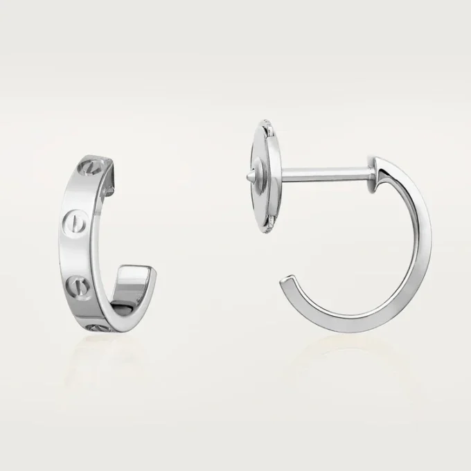 Love øreringe – hvidguld – Cartier Love øreringe – hvidguld – Cartier