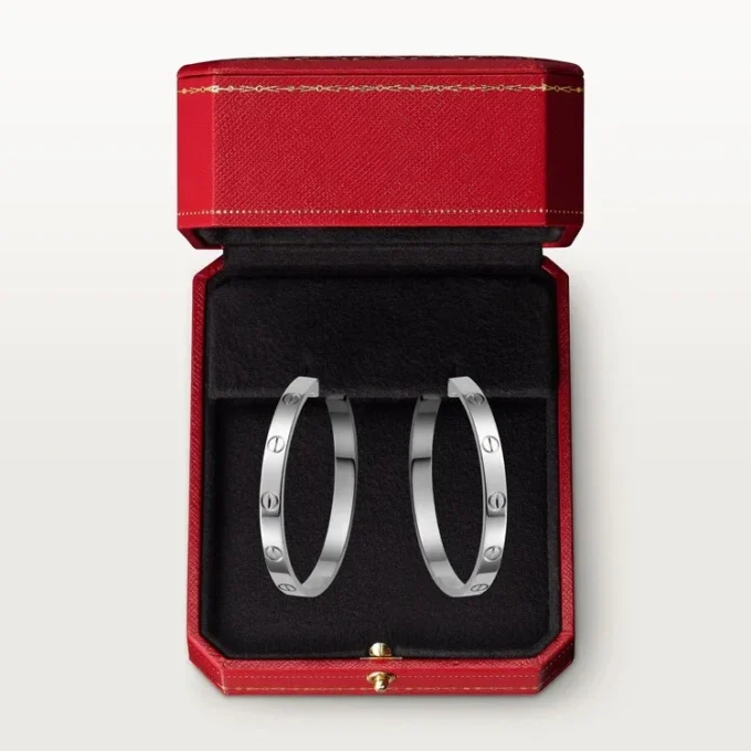 Love øreringe – hvidguld – Cartier Love øreringe – hvidguld – Cartier