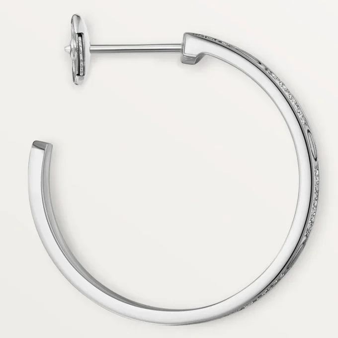 Love øreringe – hvidguld, diamant – Cartier Love øreringe – hvidguld, diamant – Cartier
