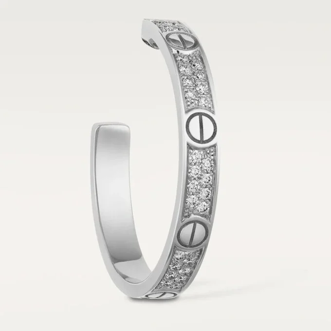 Love øreringe – hvidguld, diamant – Cartier Love øreringe – hvidguld, diamant – Cartier