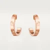 Love øreringe – rosa guld – Cartier Love øreringe – rosa guld – Cartier
