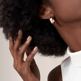 Love øreringe – rosa guld, diamanter – Cartier Love øreringe – rosa guld, diamanter – Cartier