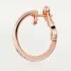 Love øreringe – rosa guld, diamanter – Cartier Love øreringe – rosa guld, diamanter – Cartier