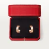 Love øreringe – rosa guld, diamanter – Cartier Love øreringe – rosa guld, diamanter – Cartier