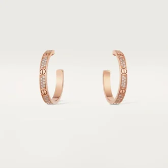 Love øreringe – Rosaguld, diamant – Cartier