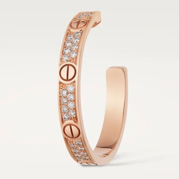 Love øreringe – Rosaguld, diamant – Cartier Love øreringe – Rosaguld, diamant – Cartier