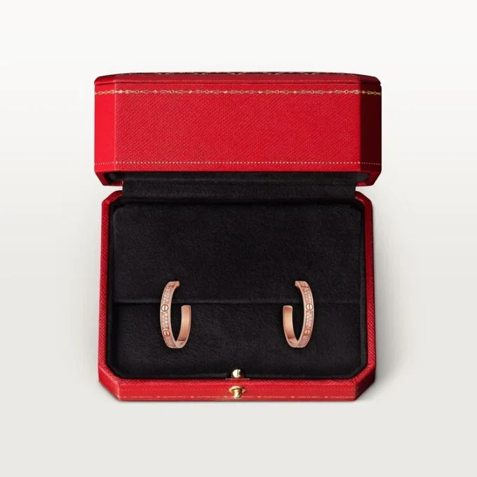 Love øreringe – Rosaguld, diamant – Cartier Love øreringe – Rosaguld, diamant – Cartier