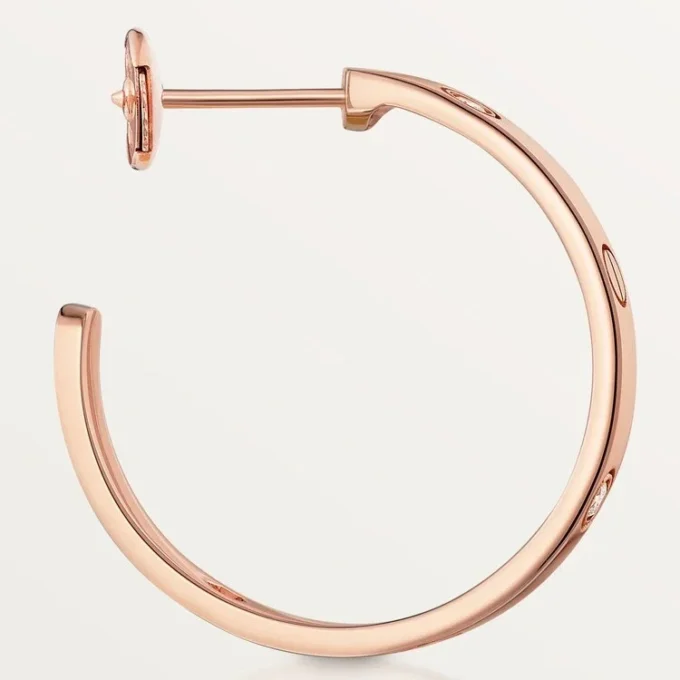 Love øreringe – Rosaguld, diamant – Cartier Love øreringe – Rosaguld, diamant – Cartier